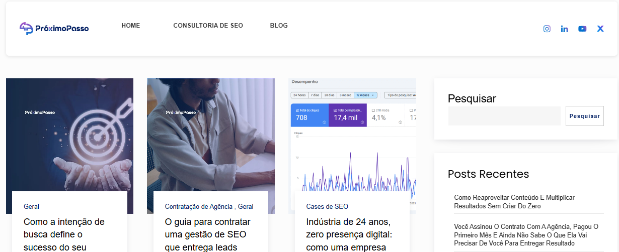 Page architecture built for search